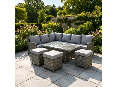 Loungeset incl. kussens 6-delig – kavel bij XL Auctions