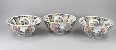 3x Kom (Japan/China) – kavel bij Twents Veilinghuis