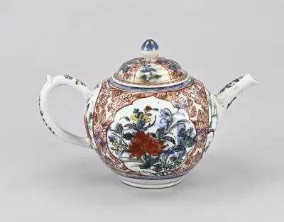 Chinese Imari theepot Ø 10 cm – kavel bij Twents Veilinghuis