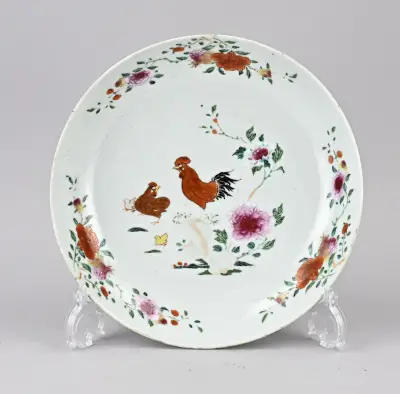 Chinees bord Ø 25,7 cm – kavel bij Twents Veilinghuis