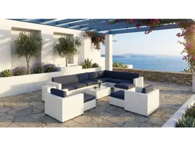 Loungeset incl. kussens 12-delig – kavel bij XL Auctions