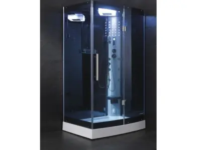 Stoomcabine rechthoekig 120x90x215cm – kavel bij XL Auctions