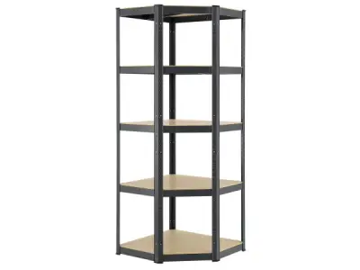 Stellingkast / Magazijnrek - Corner - 180 x 70 cm - Grijs – kavel bij XL Auctions