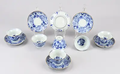 6x Chinese kop/schotels – kavel bij Twents Veilinghuis