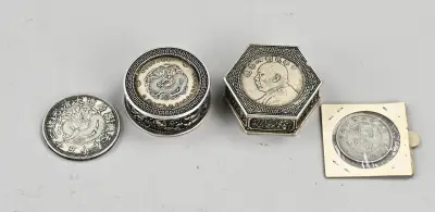 4x Chinese penning – kavel bij Twents Veilinghuis