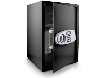 Elektronische kluis incl. digitaal scherm – kavel bij XL Auctions