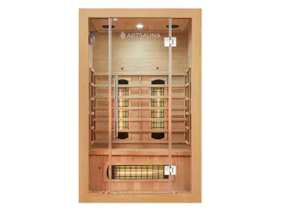 Infraroodcabine / Sauna Kiruna - 120x105x190 cm – kavel bij XL Auctions