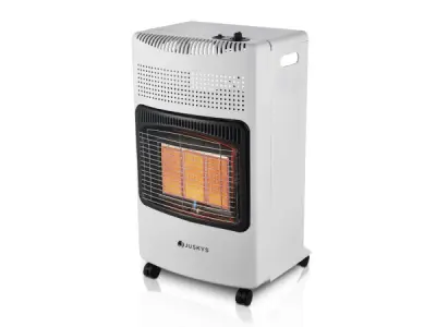 Gaskachel / Gashaard - 3-standen - Max 4200 Watt - Wit – kavel bij XL Auctions