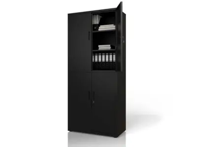 Metalen Archiefkast / Kantoorkast - Incl. slot – kavel bij XL Auctions