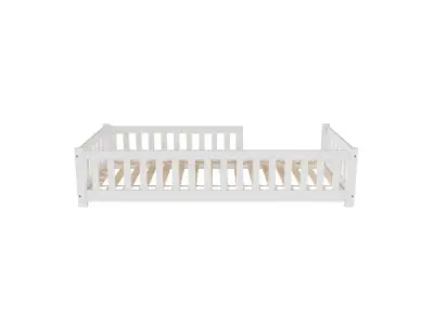 Kinderbed Naya - 90 x 200 cm - Wit – kavel bij XL Auctions