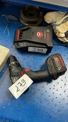 5590.279 => 1 Akku-Schrauber Bosch GSR 14,4 V-LI mit Akku und Ladegerät – kavel bij VENTA Industrieversteigerungen, Hagen