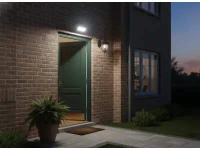 10x Solar 400lm LED 3in1 kleur CCT Breedstraaler met Sensor – kavel bij XL Auctions