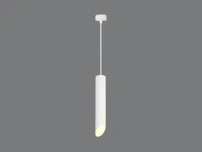 12x GU10 Decoratief Hanglamp cilinder zand wit 30cm – kavel bij XL Auctions