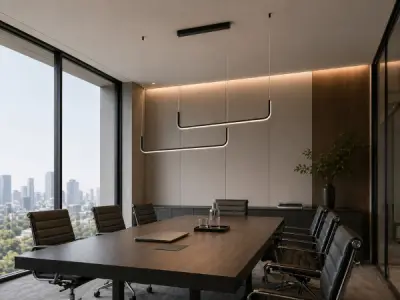 Hanglamp Zand Zwart Duo Lijn 40W LED CCT 3 Kleur + Dimmen – kavel bij XL Auctions