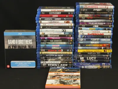 Groot lot van ca. 50 Blu-rays & Blu-ray 3D – kavel bij De Kringwinkel, Antwerpen