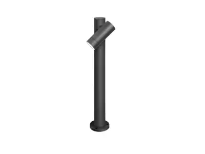 4x Staande tuinlamp 60cm GU10 fitting zwart draaibaar – kavel bij XL Auctions