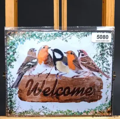 Metalen bord welcome – kavel bij ProVeiling