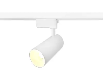 10x 18W 4000K LED PRO Railspot cilinder zand wit draaibaar – kavel bij XL Auctions