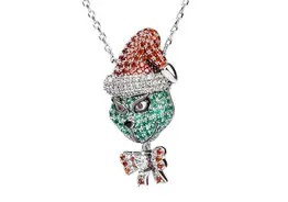 Jeulia 'The Grinch' Zilveren Ketting – kavel bij Desvo Veilingen, Brugge Kerstveiling