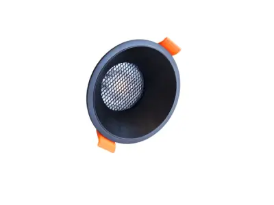 100x GU10 Inbouw armatuur zwart met lamphouder – kavel bij XL Auctions
