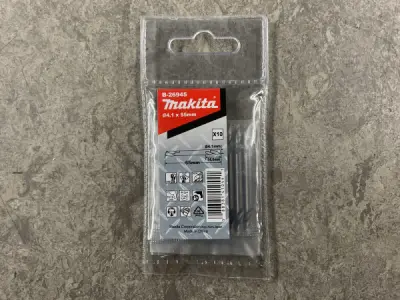 10x Makita dubbelzijdige metaalboor 10-pack B-26945 ø4.1x55mm – kavel bij XL Auctions
