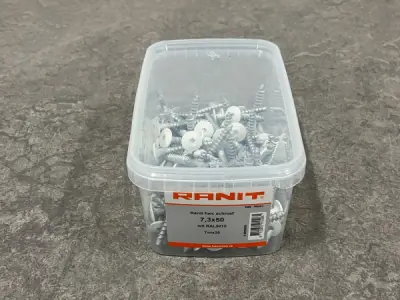 5x Ranit hwc schroef ø7,3x50mm 100-pack – kavel bij XL Auctions