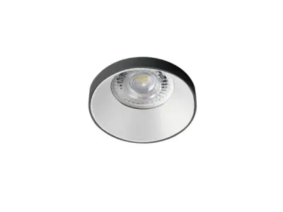 20x GU10 Inbouw armatuur wit en zwart met lamphouder – kavel bij XL Auctions
