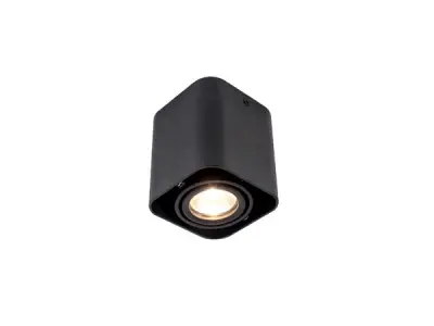 12x GU10 Design Opbouwspot Armatuur 10cm zwart kantelbaar – kavel bij XL Auctions