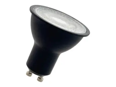 50x 7W GU10 LED Spot met lens 3000K zwart – kavel bij XL Auctions