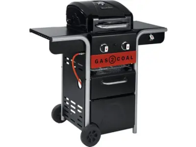 Char-Broil Gas2Coal 210 Hybrid Grill - 2 - Pits Gas & Kool – kavel bij XL Auctions