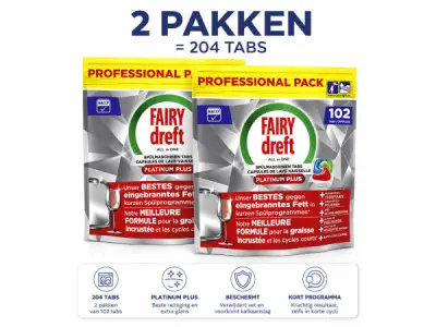 Dreft Platinum Plus All in One 204 capsules – kavel bij XL Auctions