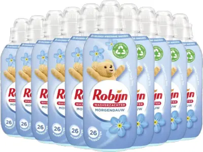 Robijn Wasverzachter Morgendauw 10x604ml Voordeelverpakking – kavel bij XL Auctions