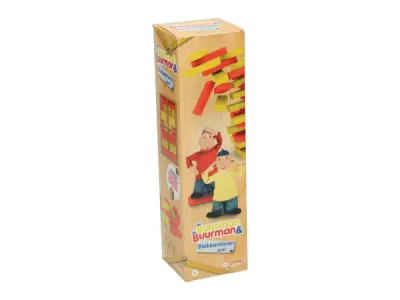 Buurman & Buurman Stapeltoren Spel met Dobbelsteen – kavel bij XL Auctions