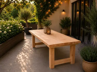 Douglas tuintafel - 200x92x78cm – kavel bij XL Auctions