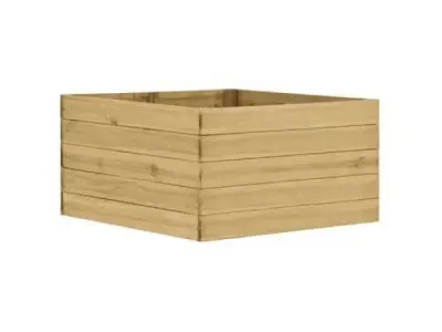 Grenen bloembak geïmpregneerd 150x150x54cm – kavel bij XL Auctions