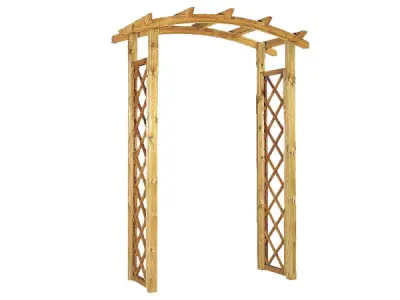 Woodvision Grenen rozenboog - 285x120x45cm – kavel bij XL Auctions