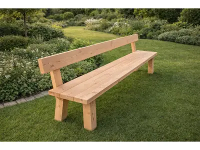 Douglas vrijstaande tuinbank 250x50x83cm – kavel bij XL Auctions