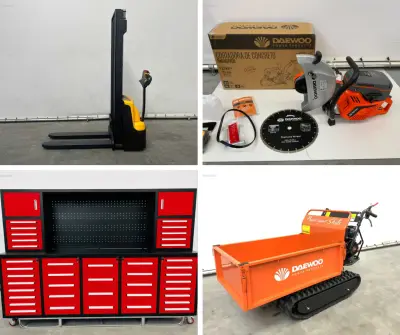 Machinery & Tools – veiling bij Auctim