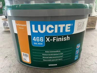 (24x) Dörken Lucite - X-Finish - Pot verf 12L – kavel bij Auctim, Aartselaar