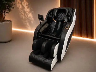 RTE - 2026 - Massagestoel Zwart RTE 6649 – kavel bij Auctim, Aartselaar