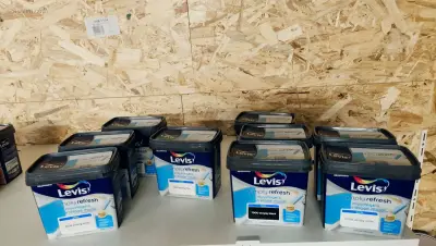 (43x) Verf – kavel bij Auctim, Balen