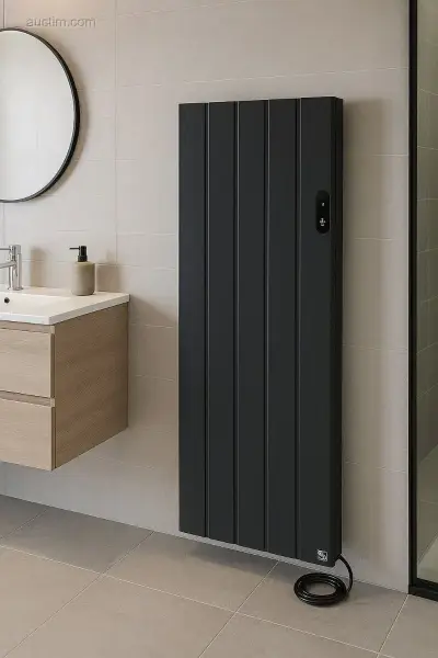 (4x) Radiator alu elektrische Bagno Group – kavel bij Auctim, Bornem