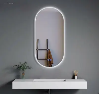 100cm Trend Mat Wit - Vrijhangende wastafel Bagno – kavel bij Auctim, Bornem