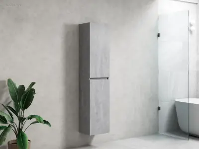 160cm Design Kolomkast Beton grijs Bagno Group – kavel bij Auctim, Bornem