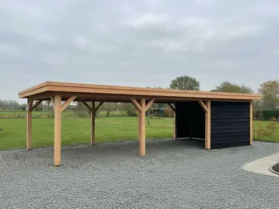 Douglas buitenverblijf met berging 1800x500x257 cm – kavel bij XL Auctions