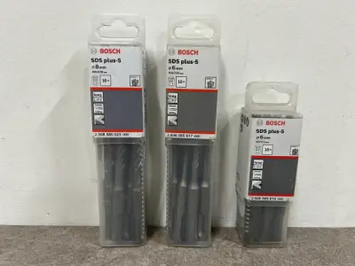 Bosch boor set 3-delig SDS plus-5 – kavel bij XL Auctions