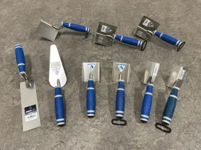 Super Prof stukadoorsgereedschap set 9-delig – kavel bij XL Auctions