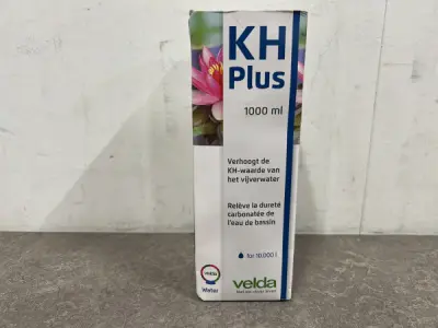 5x Velda waterverbetering 1000ml KH Plus – kavel bij XL Auctions