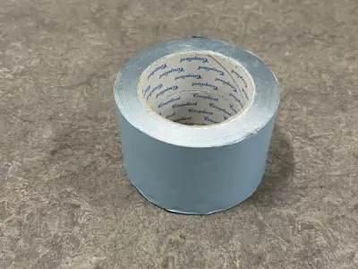 4x Coroplast aluminium tape - folie (75mm × 50m) 1509 AWX – kavel bij XL Auctions