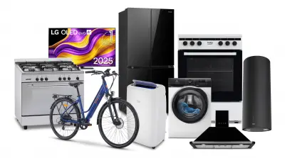 Set van 37 producten - Huishoudelijke apparaten en hightech - LG, Samsung, Hisense – kavel bij Stocklear